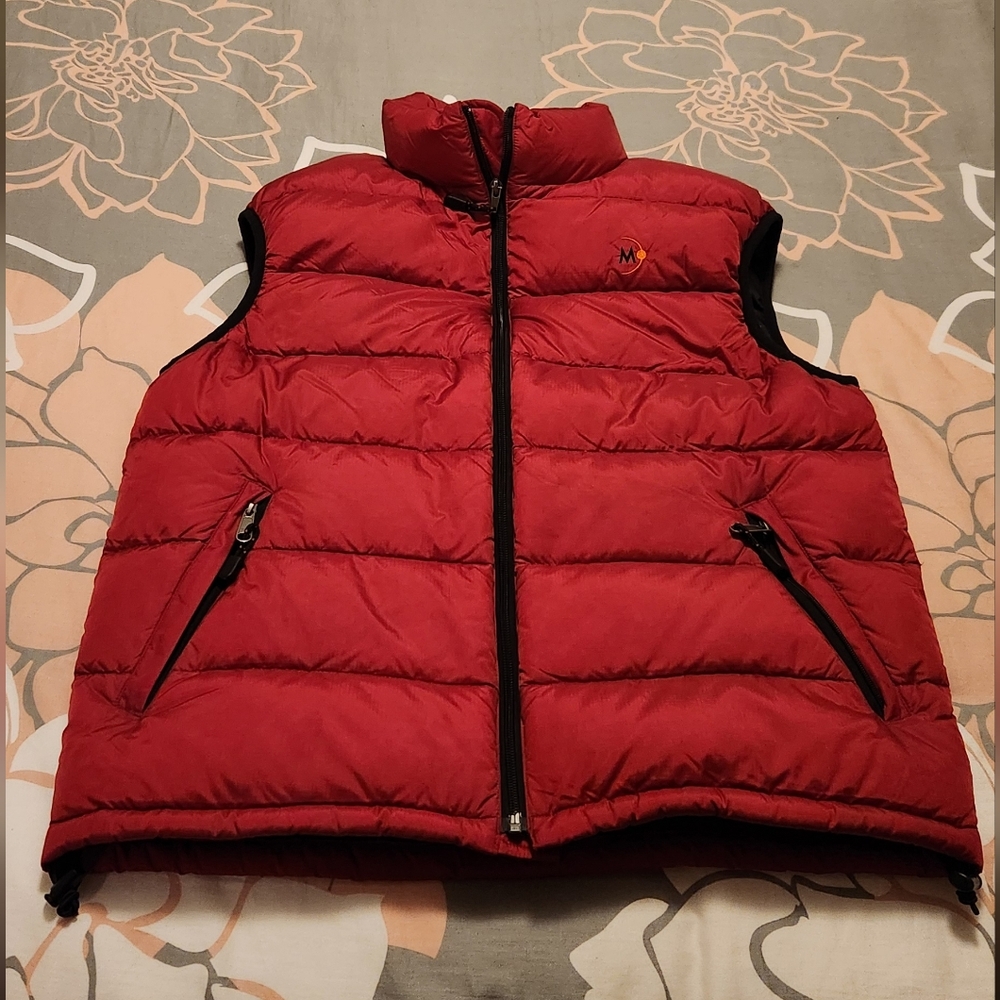 Vintage Moonstone Puffer Vest Mens M